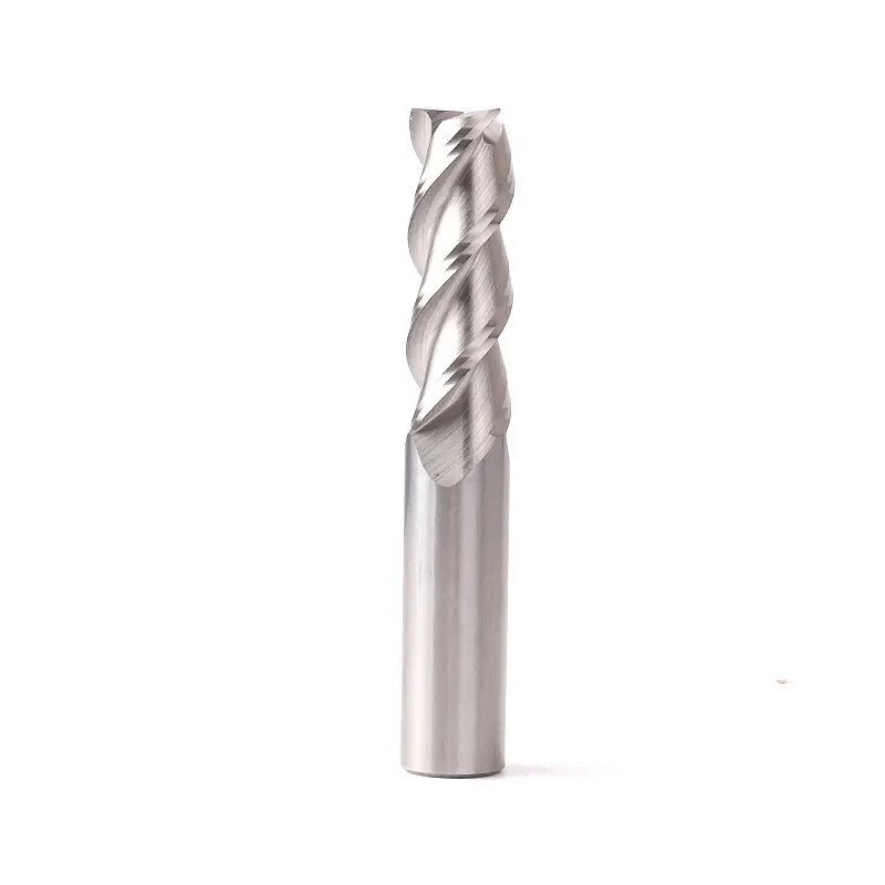 ZGT Endmill Aluminum Copper Wood Cutter Milling Tools CNC Fresa HRC50 3 Flute Carbide Milling Cutter End Mill 4mm 6mm 8mm 10mm