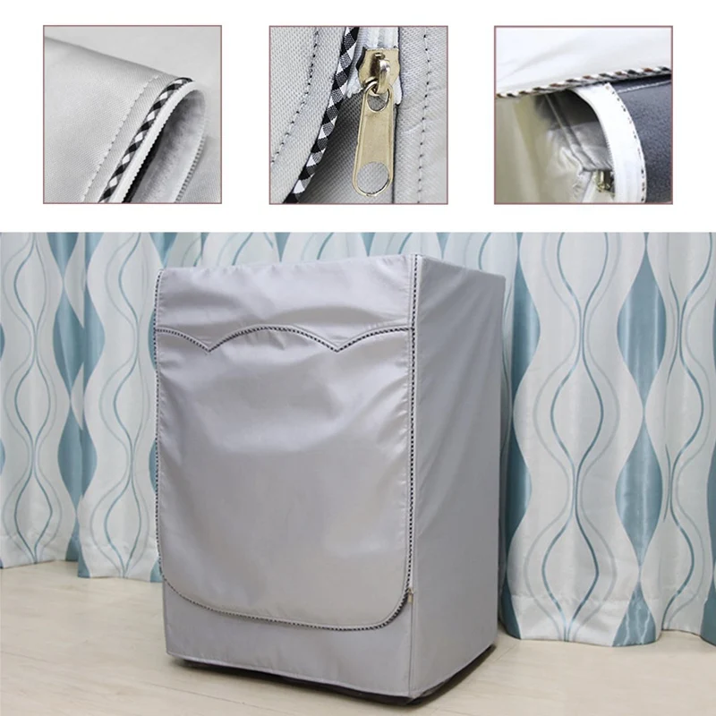 Thicken Washing Machine Dust cover Protection balcony Automatic Roller Washer Sunscreen Cover Dryer Washing Machine Cover