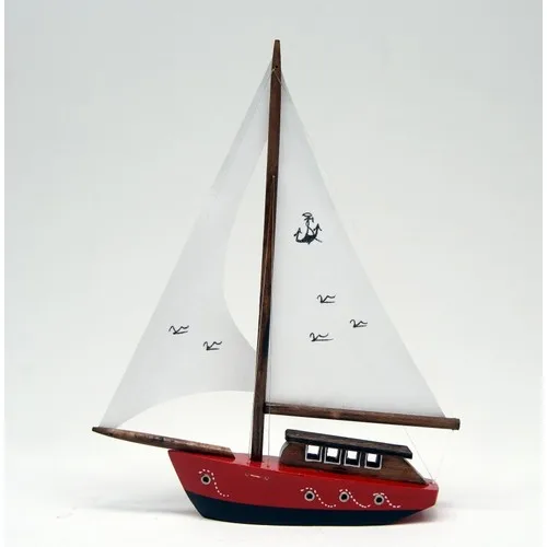 

Synope Cloth Sailboat Flat Yacht Model-Ship Boat Kayak Scale Model (Dbm-2)