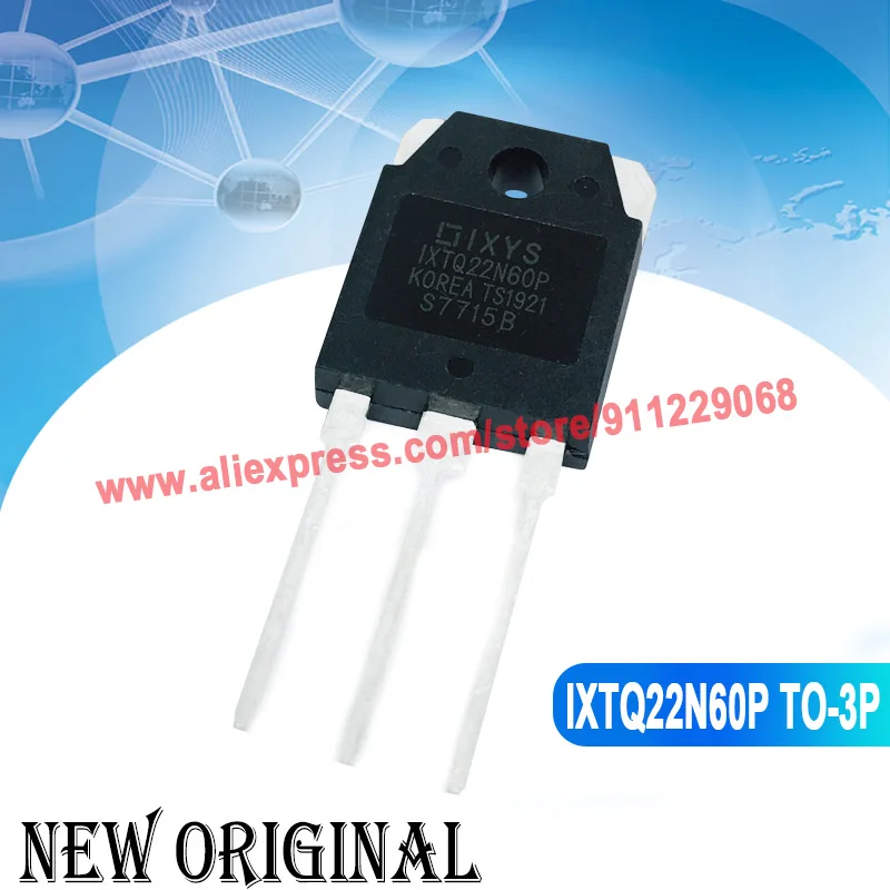 (5 Pieces) IXTQ22N60P TO-3P 600V 22A / IXTQ74N20P 200V 74A / IXTQ480P2 500V 52A / IXTQ36N30P 300V 36A TO-3P