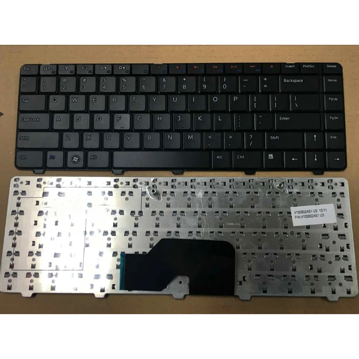 Teclado para portátil Dell Inspiron 1370 13Z HC1J0 OHC1J0, nuevo diseño de EE. UU., Estados Unidos, color negro