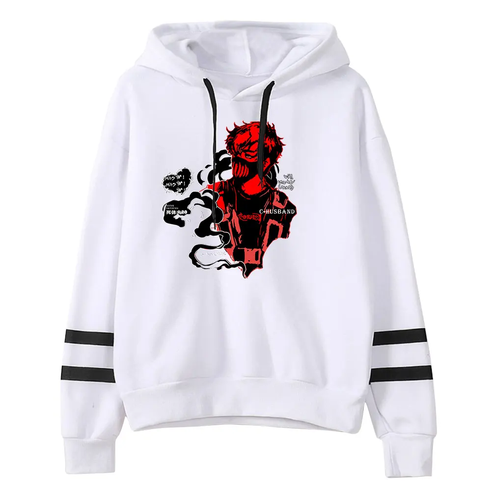 Corpse Husband print Autumn Winter Preppy Casual Streetwear Style Hoodie Men/Women Kawaii Clothes the hoodies sweatshirt