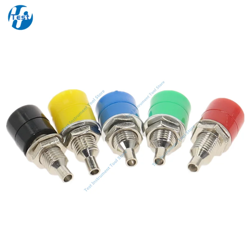 5 Color 4mm Female Banana Plug Socket Connector Binding Post Audio Terminal