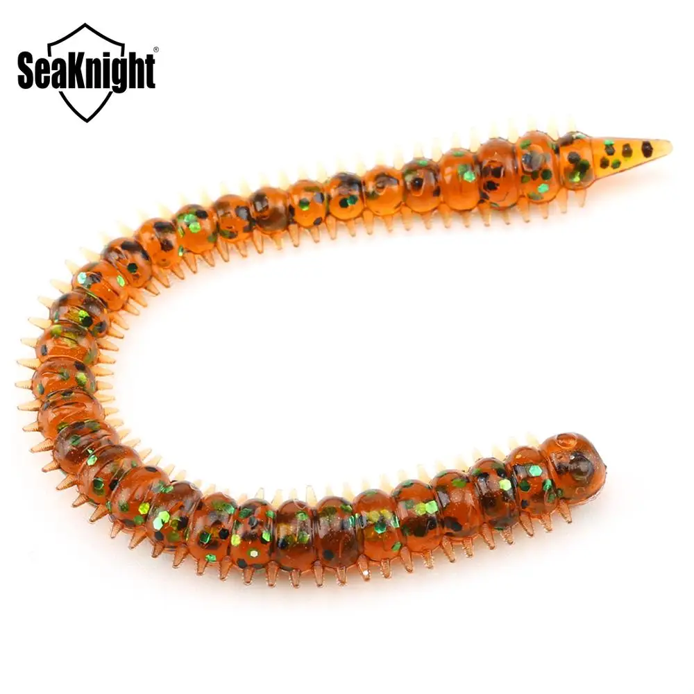 SeakNight Isca Artificial Suave 130mm Pesca 8 Peças
