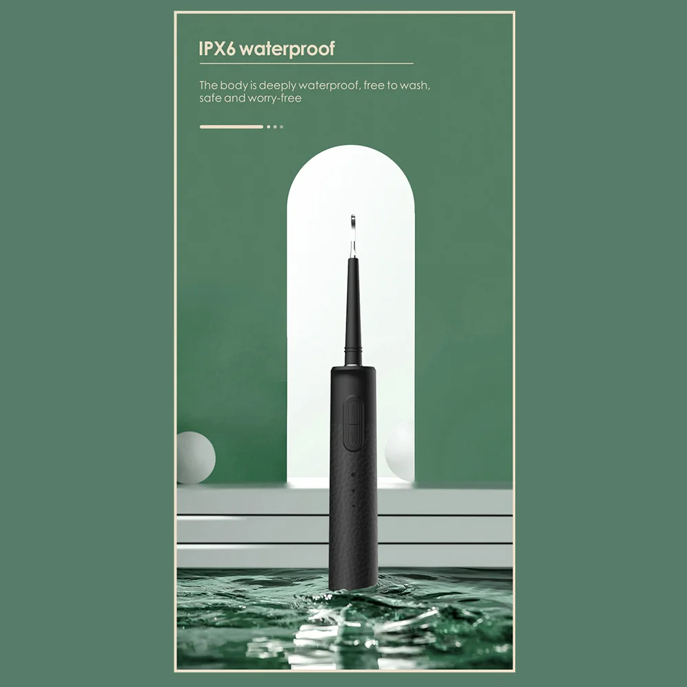 Irrigatore orale elettrico Ultra sonico Scaler dentale calcolo del dente rimozione del suono denti igiene della salute sbiancamento impermeabile denti puliti