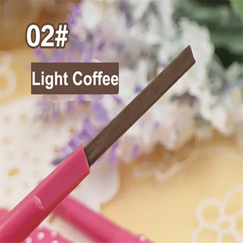 2024 Eyebrow Pencil Natural Waterproof Rotating Automatic Eye Brow Pencil Cosmetic Eyebrow Shaping Liner Pen