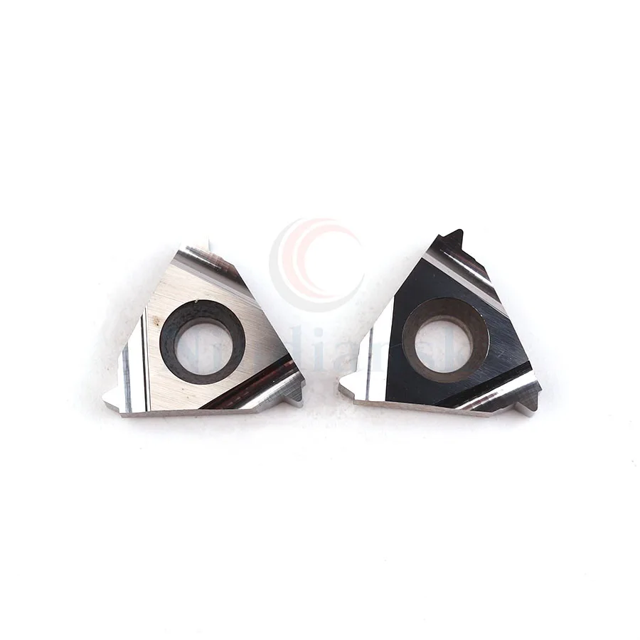 Inserto roscado CNC 16ER11W K15 16ER14W K15 16IR 11W K15 16IR 14W K15, inserto de carburo adecuado para procesamiento de aluminio y cobre
