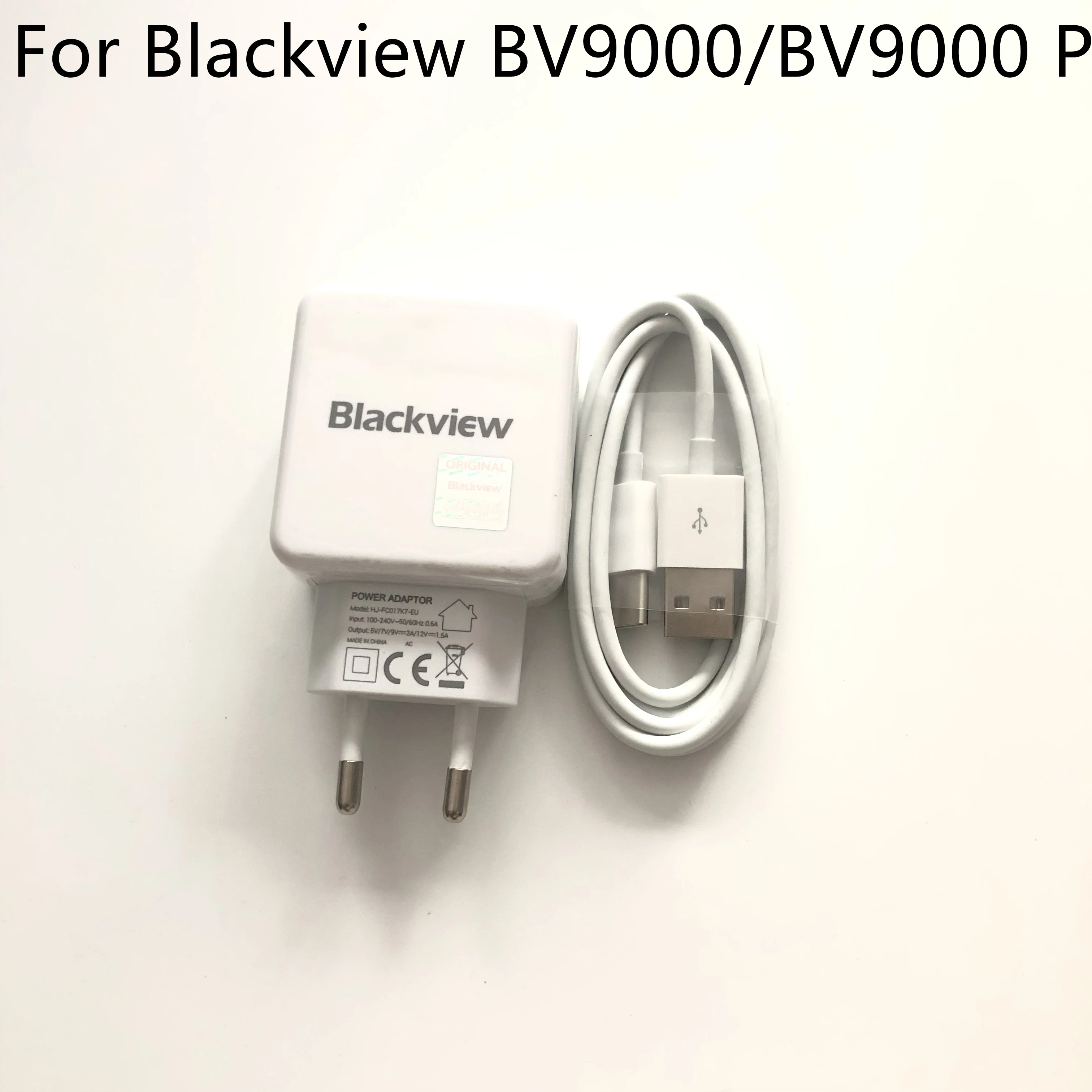 Blackview BV9000 Pro New Travel Charger + Type-C Cable For Blackview BV9000 MTK6757 Octa Core 5.7