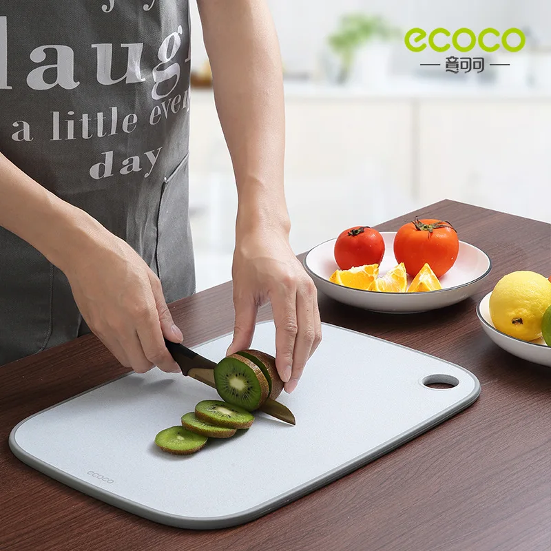 New Xiaomi Wheat Straw Chopping Board Household Chopping Board Kitchen Plastic Chopping Board Cutting Fruit Pad Kitchen Tool