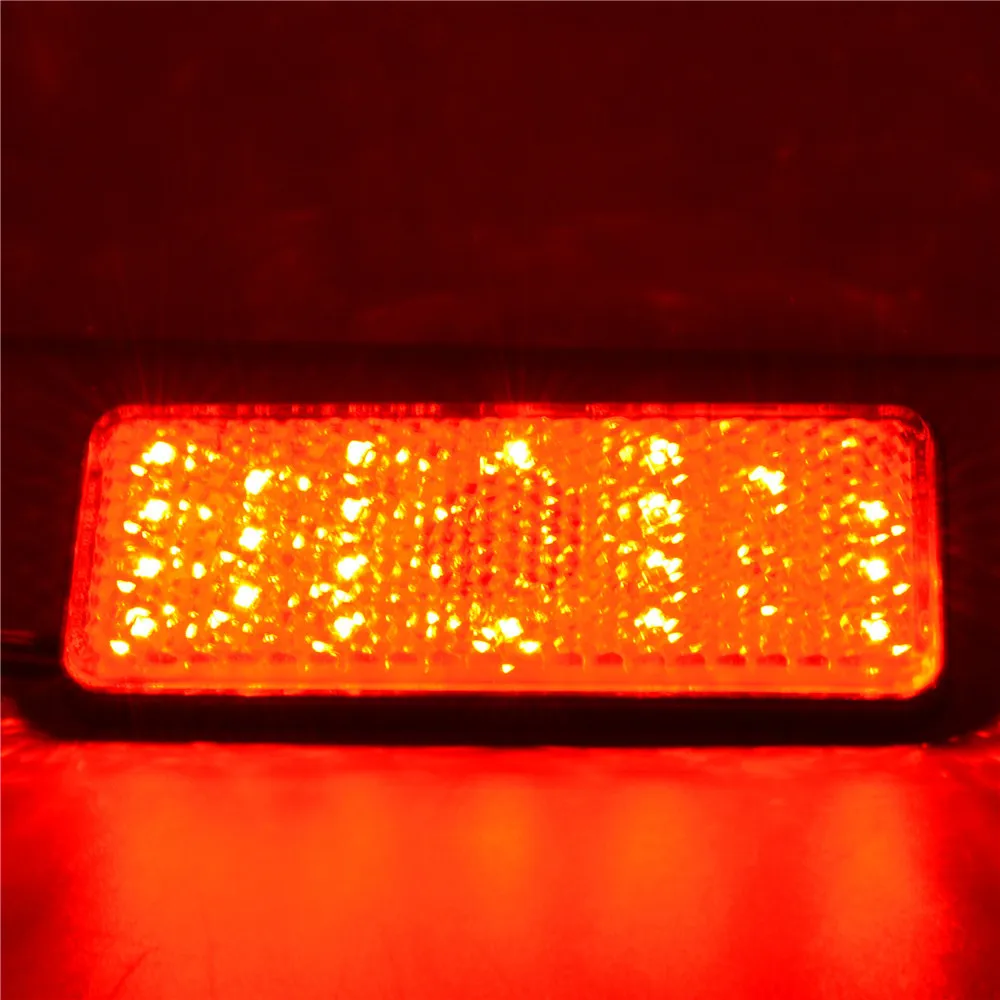 Universal LED Reflector Rear Tail Brake Stop Marker Light Car Truck Trailer For Suzuki BMW KTM Yamaha BMW Kawasaki Motorcycle