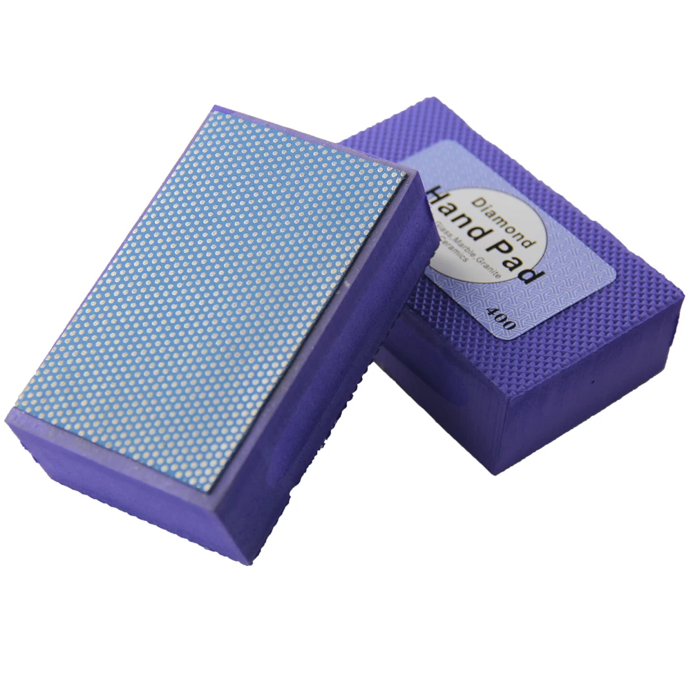 4Pcs/Lot Hand Polishing Pad Polish Grinding Glass Ceramic Tile Diamond Abrasive pads For Stone