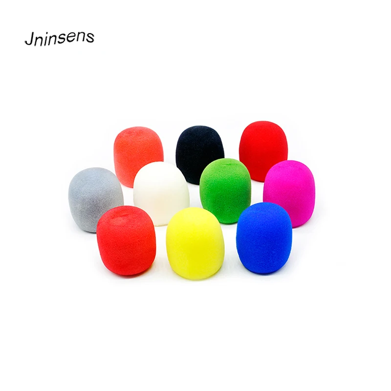 5 pz/lotto Universale Mic Accessori Della Copertura Della Gomma Piuma Palmare Microfono Parabrezza Sponge Cap Parabrezza Microfone Microfono per KTV