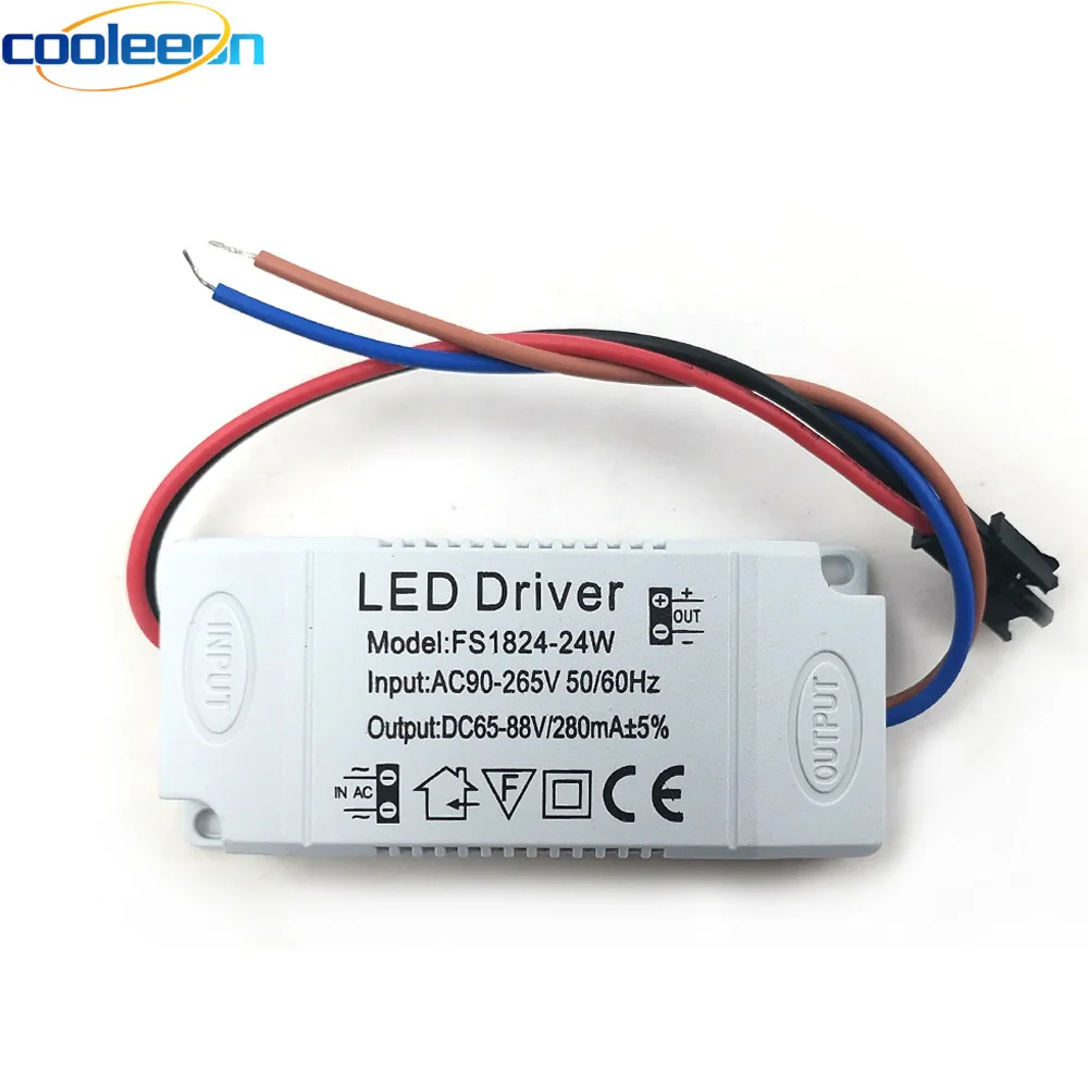 AC85-265V Converter Power Supply LED Spotlight Driver 280mA 300mA Lighting Transformer 1W 3W 5W 7W 10W 12W 15W 20W 30W 36W