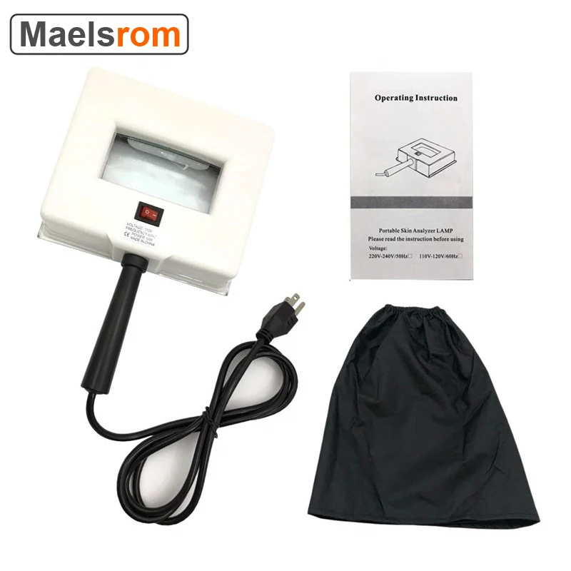 Facial Skin Analyzer Lamp UV Magnifying Analyzer Facial Skin Testing Examination Magnifying Analyzer Lamp Facial Diagnostic Test