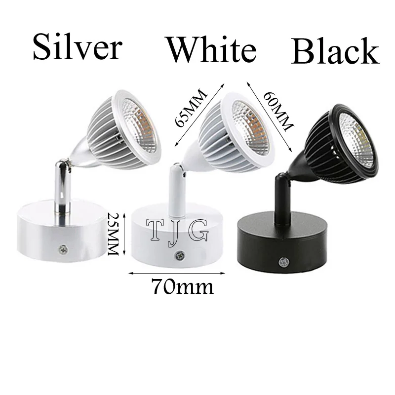 LED Wall Light 5W 7W Bedroom Light Room Lamps for Bedside Reading Modern Book Lights Aluminum LED Sconces Mirror Light AC220V