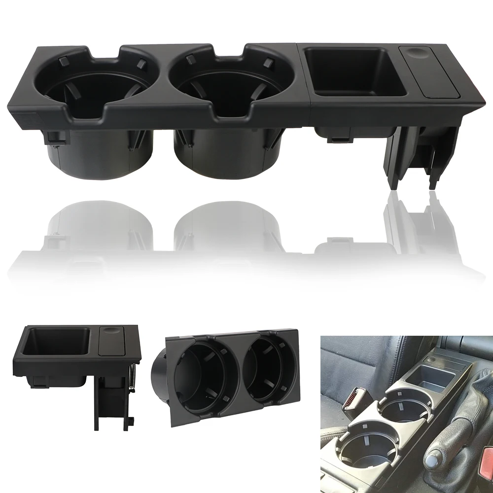 For Bmw 3 Series E46 318 320 325 330 1998-2006 Car-styling Coin Tray Beverage Bottle Holder