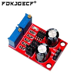 NE555 Adjustable Frequency Pulse Generator Module Stepper Motor Drive Board for Arduino Smart Car Square Wave Signal Control