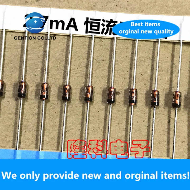 

10PCS 100% New original Current limiting 2.7mA constant current diode 2.28mA~3mA cross current straight plug...