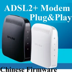 TP-Link ADSL ADSL2 ADSL 2 + модем 8 Мбит/с 24 Мбит/с высокоскоростной DSL Интернет RJ11 RJ45 модем, модем RFC1483 EoA модем, Plug & Play