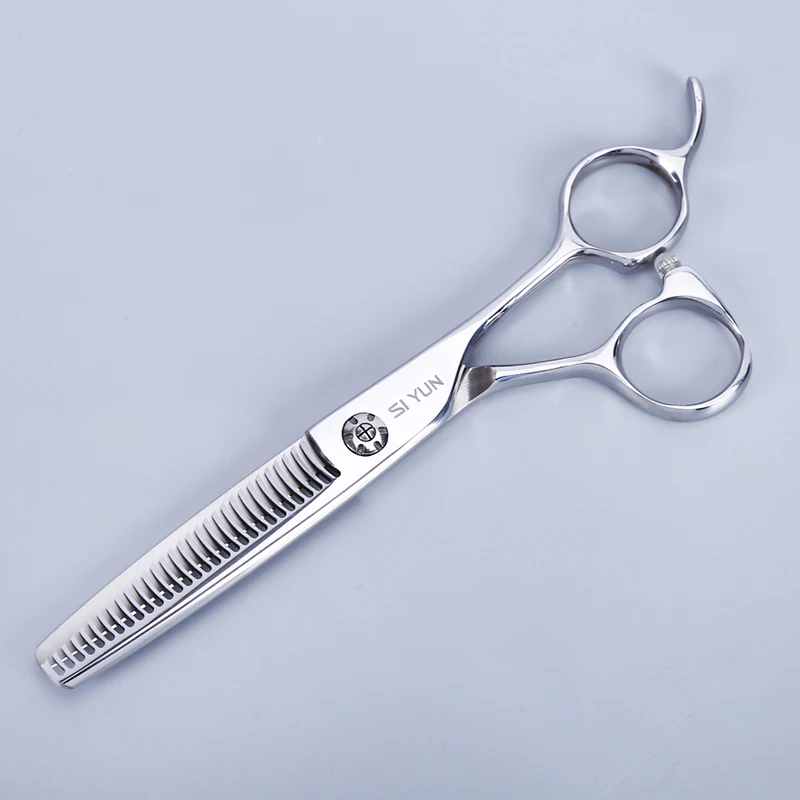 SI YUN 6.0inch(17.00cm) AS60 model thinning type of high quality professional barber scissors