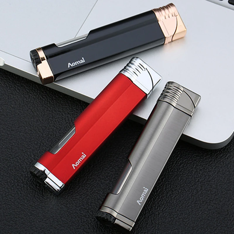 Dropship Suppliers Windproof Butane Refillable Lighters Macarico Portatil A Gas Encendedores Creativos Smoking Accessories