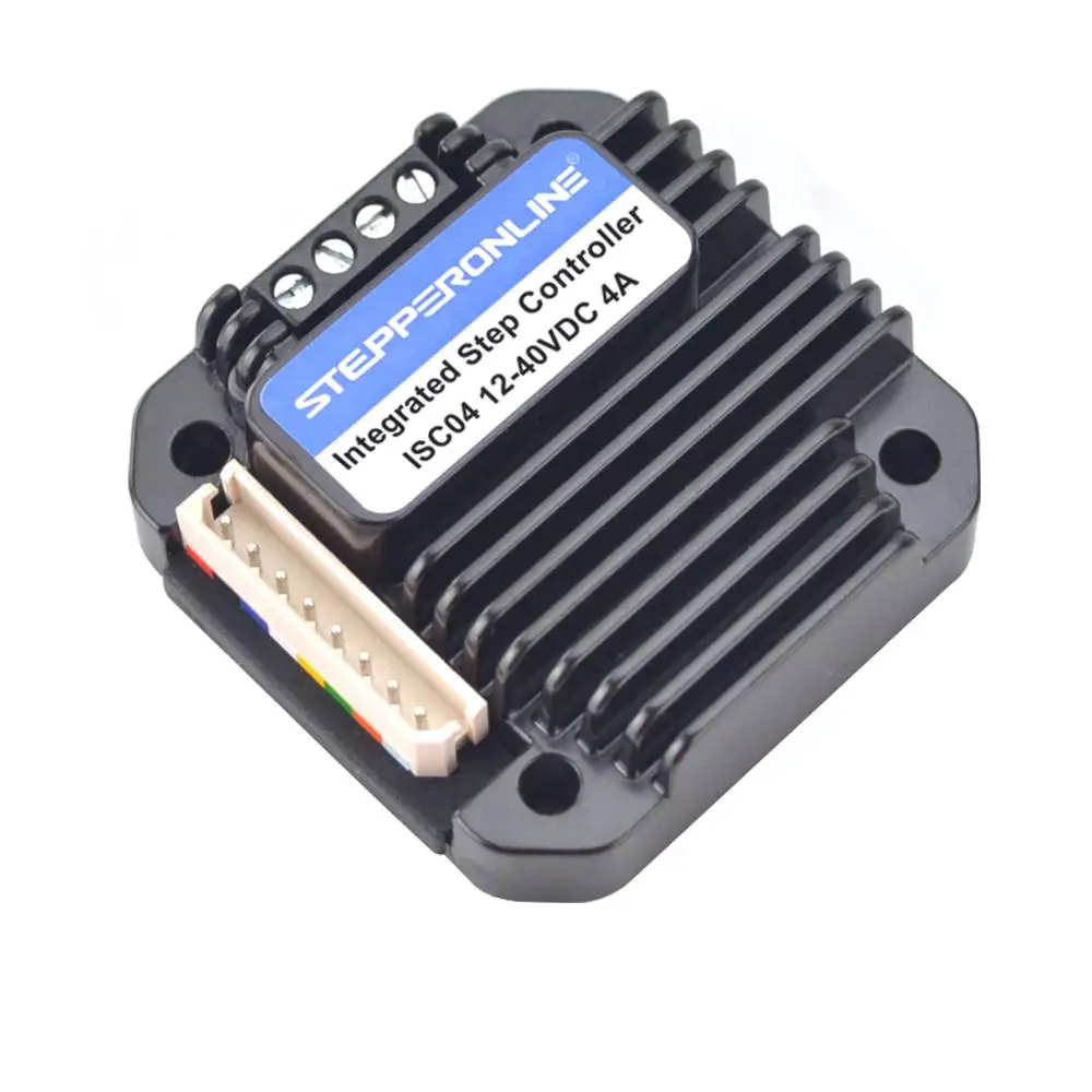 STEPPERONLINE Integrated Stepper Motor Controller 1.5-4A 12-40VDC for NEMA 17,23,24 Stepper Motor
