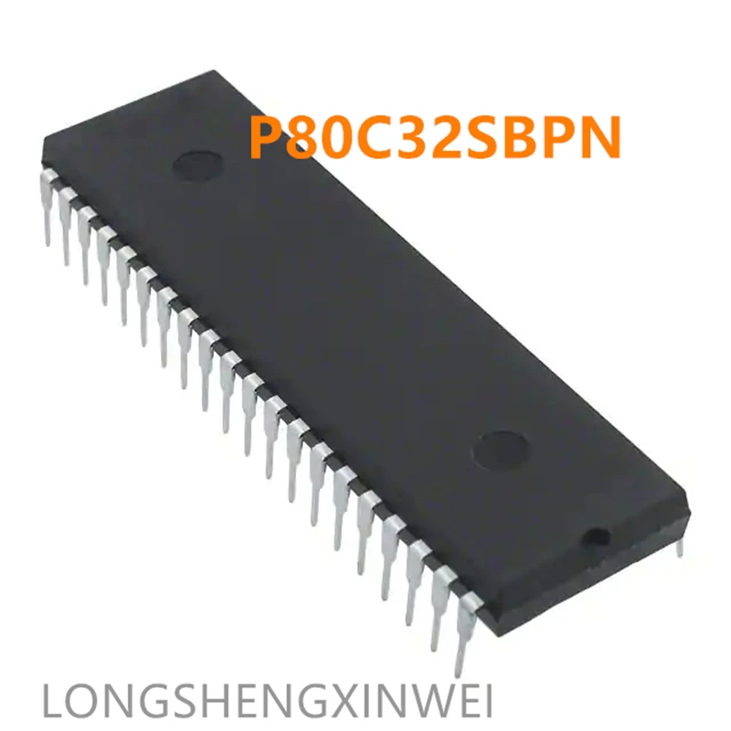 1PCS P80C32 P80C32SBPN Low Voltage Microcontroller Chip Direct Insert DIP-40