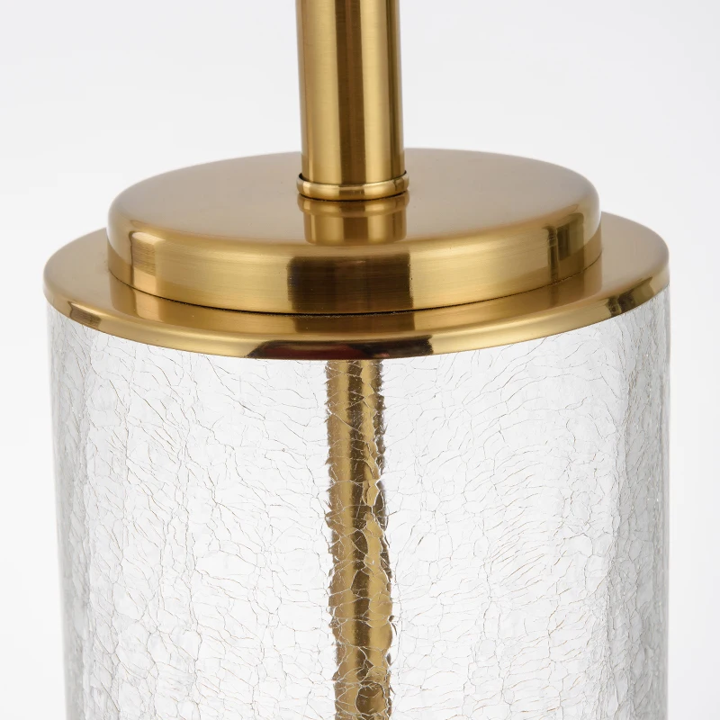 الفن الحديث متصدع الملمس مصابيح طاولة زجاجية لغرفة المعيشة غرفة نوم مكتب مصابيح لغرفة النوم أضواء الطاولة الشمال #4