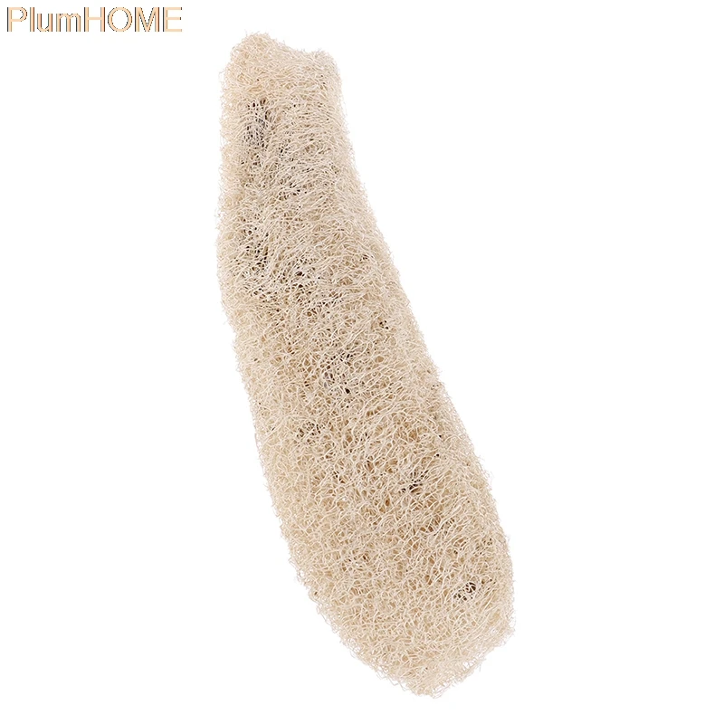 Long Bath Body Shower Sponge Scrubber Natural Loofah Luffa Loofa Bathing Massage Pot Bowl Scrubber Clean kitchen supplies