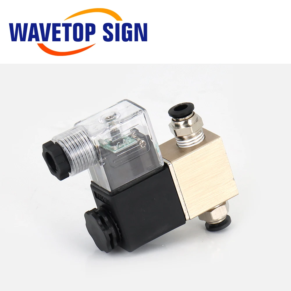 WaveTopSign Pneumatic One In One Out The Electromagnetic Valve On-off Valve Air Valve AC220V DC24V 12V