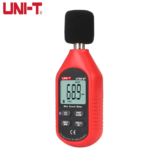 UNI-T UT353BT Sound Level Meter Digital Bluetooth Noise Meter Tester 30-130dB Decibel Monitoring Sound Level Meters