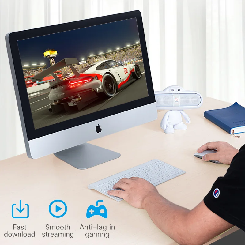 Vention RJ45 Connector Cat6 Cat5e Ethernet Cable Extender Adapter Female to Female Extension for Ethernet Cable RJ45 Coupler