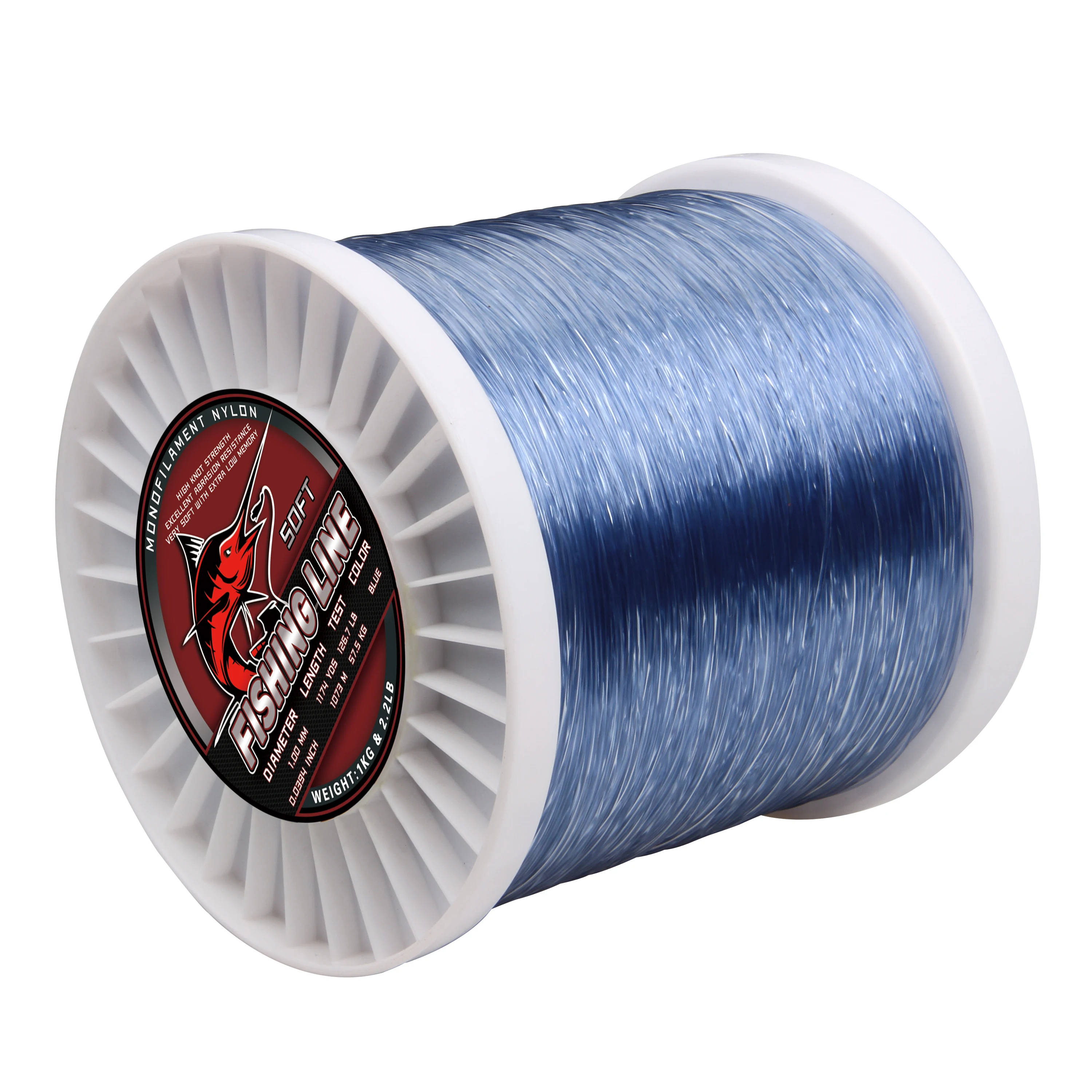 Super mocna nylonowa żyłka wędkarska 14LB-127LB Monofilamentowa żyłka główna do połowów słonowodnych i słodkowodnych