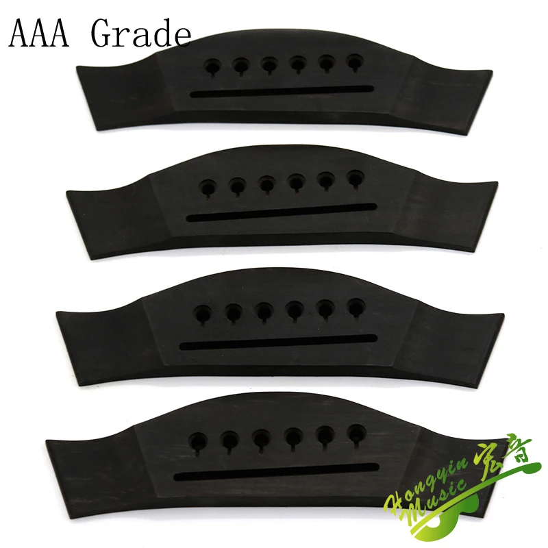 Ebony Acoustic Guitar Bridge High Quality Guitar Parts & Accessories 165*44*8.7mm TL style