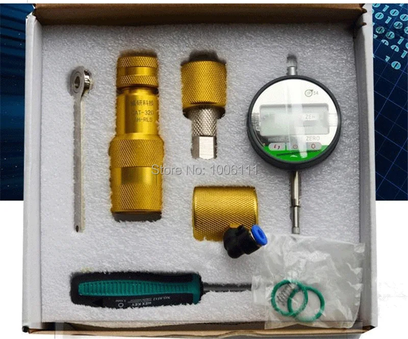 FOR CAT 320D Diesel Common Rail Injector Disassemble Measuring Test Repair Tools