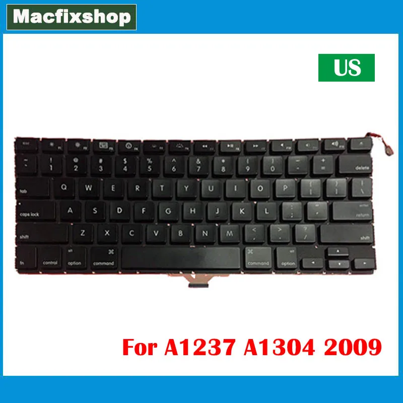 Original Tested A1304 A1237 US Keyboard Replacement 2009 Year For Macbook Air 13.3 inch A1237 A1304 US Laptop Keyboard