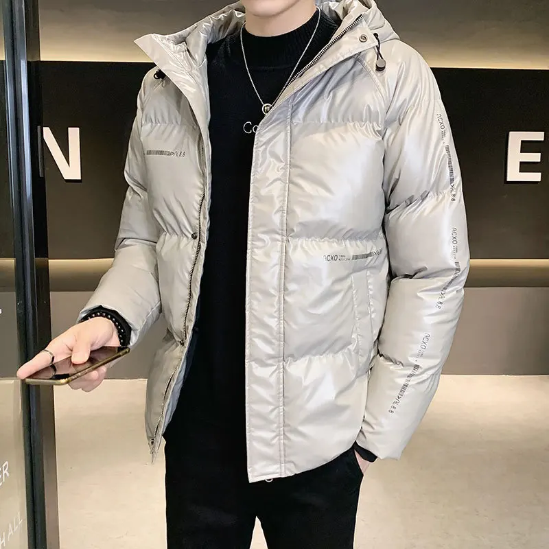 Veste d'hiver rembourrée en coton épais et chaud pour homme, manteau d'extérieur de marque à la mode, taille M-5XL