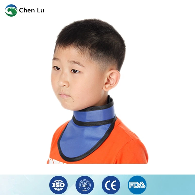 Genuine radiological protection 0.5mmpb children lead rubber collar x-ray gamma ray radiation protective thyroid collar