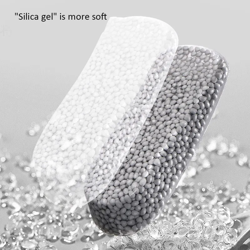 Boost Inner Heightening Insole Women And Men Invisible Heightening Silicone Martin Boots Positive Height Popcorn Heightening Pad
