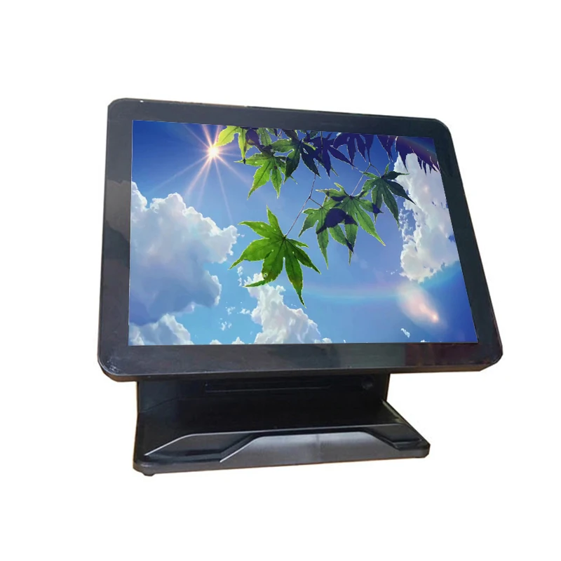 

cash register PC computer pos terminal lottry pos system pos machine supermarket retail pos all in one touch screen pos hardware