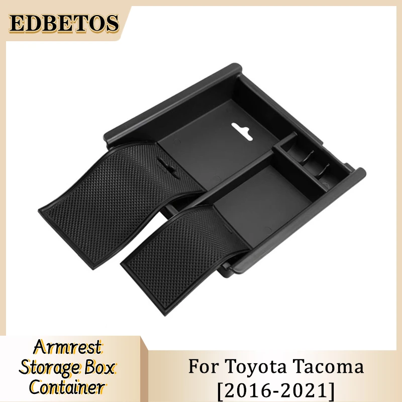 For Toyota Tacoma 2016 2017 2018 2019 2020 2021 2022 2023 Armrest Secondary Storage Armrest Box Tacoma Interior Accessories