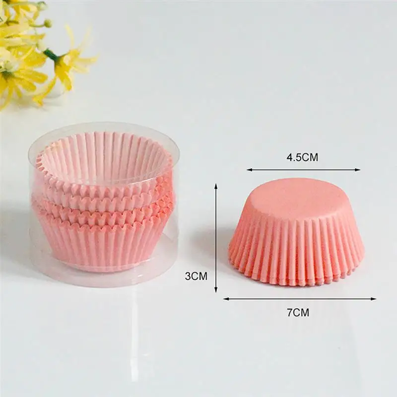 Kapmore 100Pcs Baking Cups Creative Patterned Greaseproof Cute Muffin Cups Cupcake Liners Cake Cups DIY Baking Tools Accessories