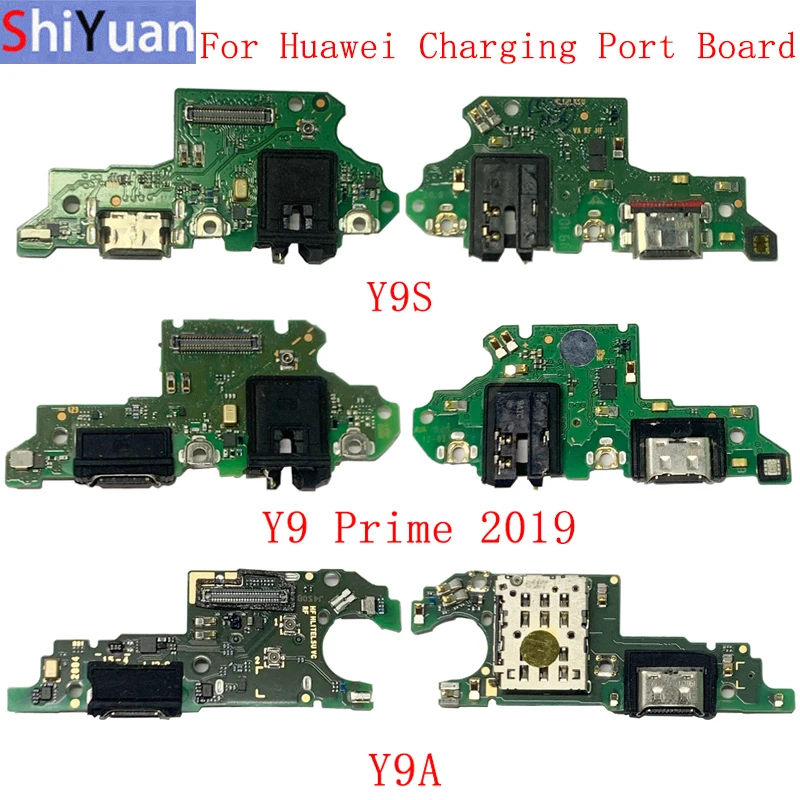 

Оригинальный USB-разъем для зарядки док-станции, гибкий кабель для Huawei Y9S, Y9A, Y9 Prime 2019, запасные части