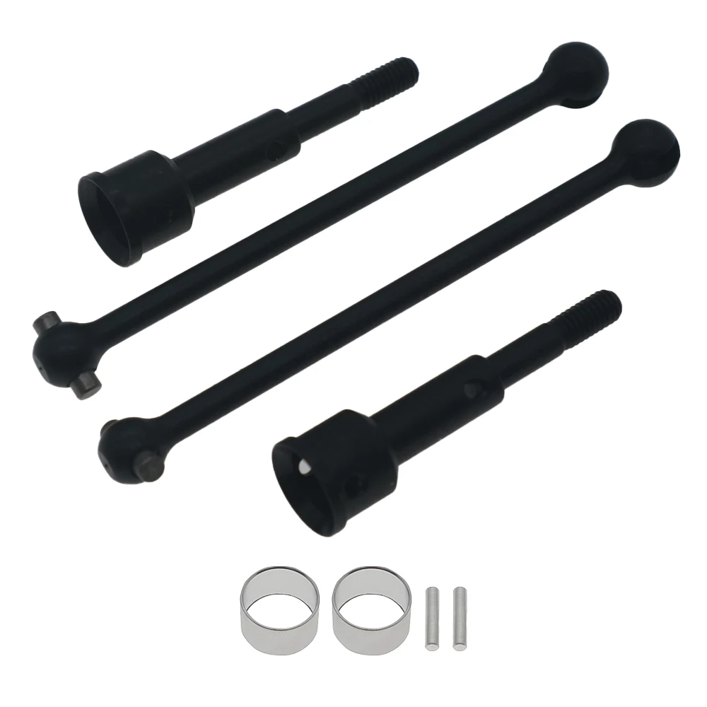 #45 steel dogbone drive shaft and axle cup full set for rc car 1-10 RedCat BlackoutSC XTE XBE BSD Racing upgraded parts