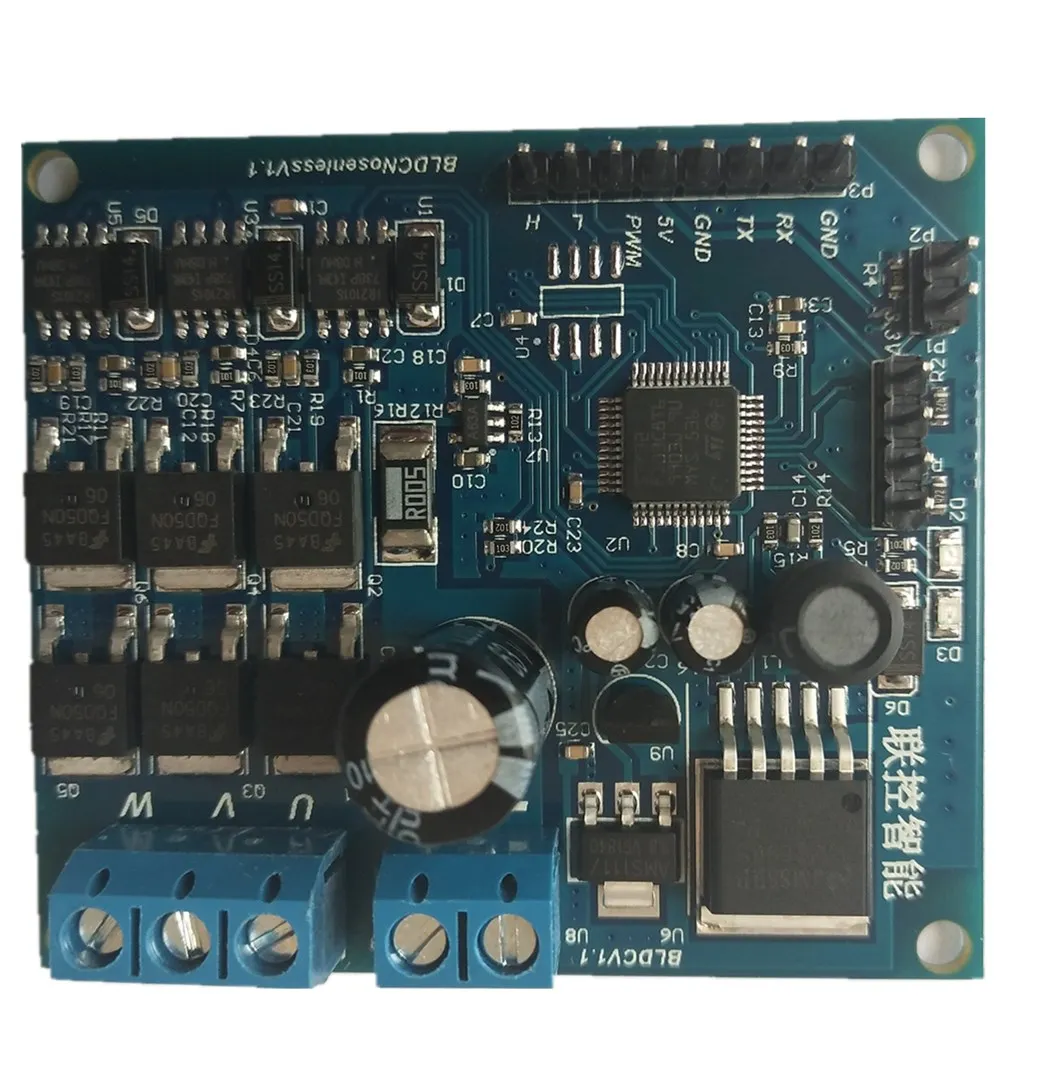 Scheda di sviluppo ESC STM32 a quattro assi ESC senza sensori senza spazzole per motore modello di aeroplano senza versione di apprendimento Hall