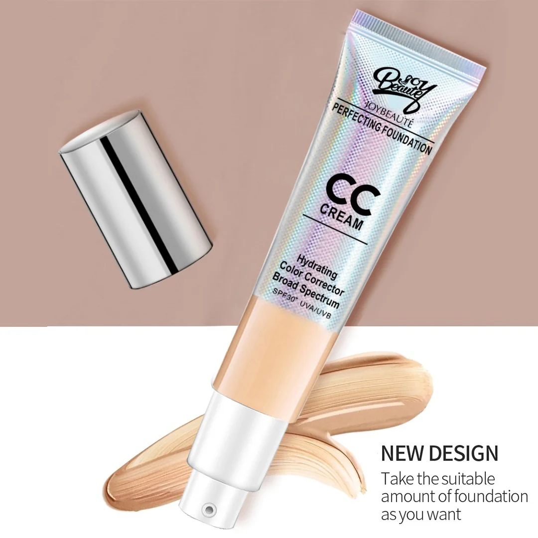 New Soft Matte Color Corrector Full Coverage CC Cream Makeup Foundation Hydrating