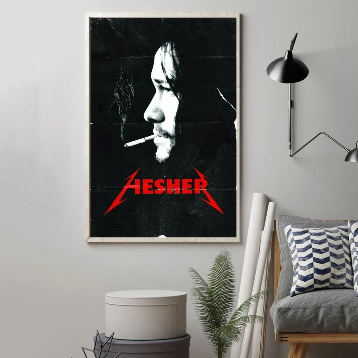 

Hesher Movie Poster Canvas Print Wall Painting Home Decoration (No Frame)