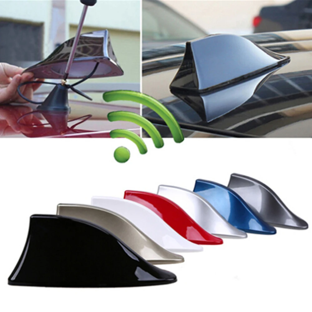 Car radio shark fin modified antenna for Citroen C-Quatre C-Triomphe Picasso Peugeot 206 207 208 301 307 308 407 2008 3008 4008