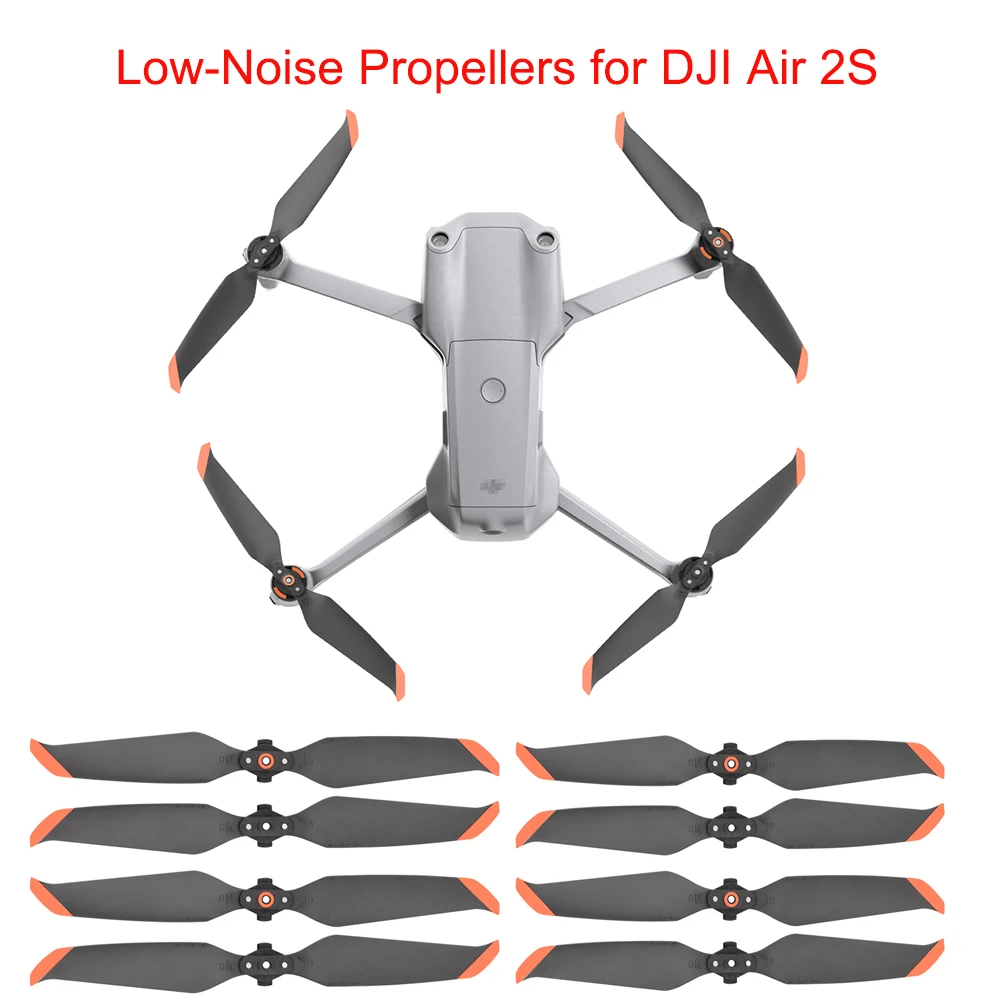 for DJI Air 2S Quick Release 7238 Propellers Paddle Blade Low-Noise Props Wing Fan Spare Part Brand New In Stock Accessories