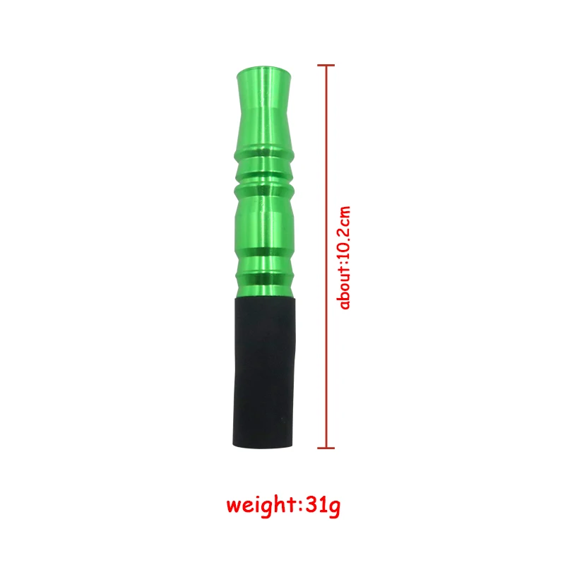 High Quality Hookah Mouthpiece Without Lanyard Multicolor Aluminum Alloy Water Pipe Shisha Nozzle for Chicha Nargile Accessories